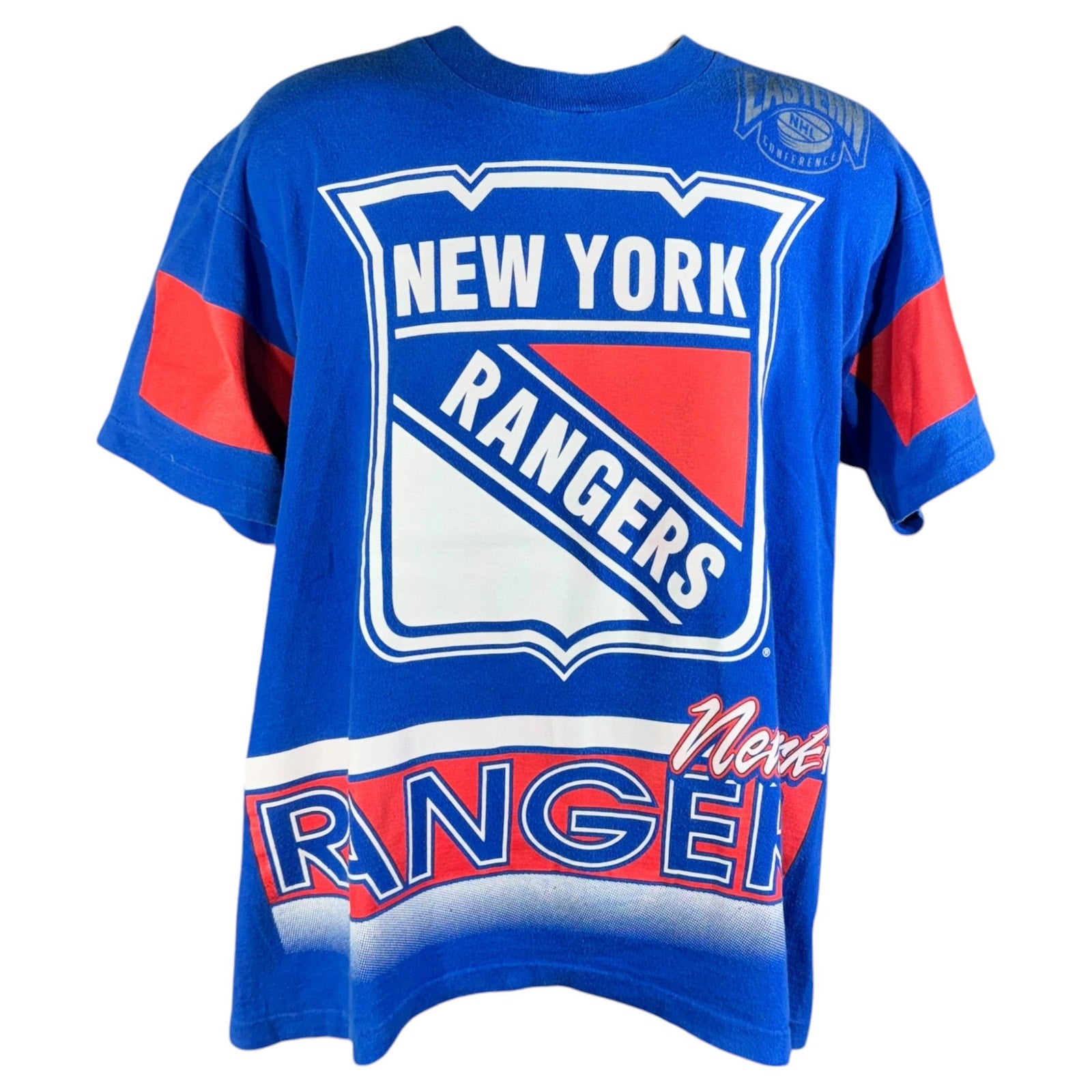 Vintage New York Rangers AOP Salem Tee 90s