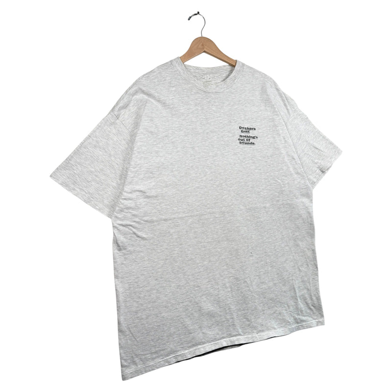 Vintage Dockers Golf Nothing's Out of Bounds T-Shirt
