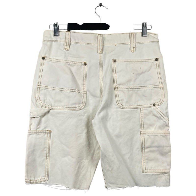 Vintage Carhartt Utility Pockets Cut-out Cargo Shorts 32
