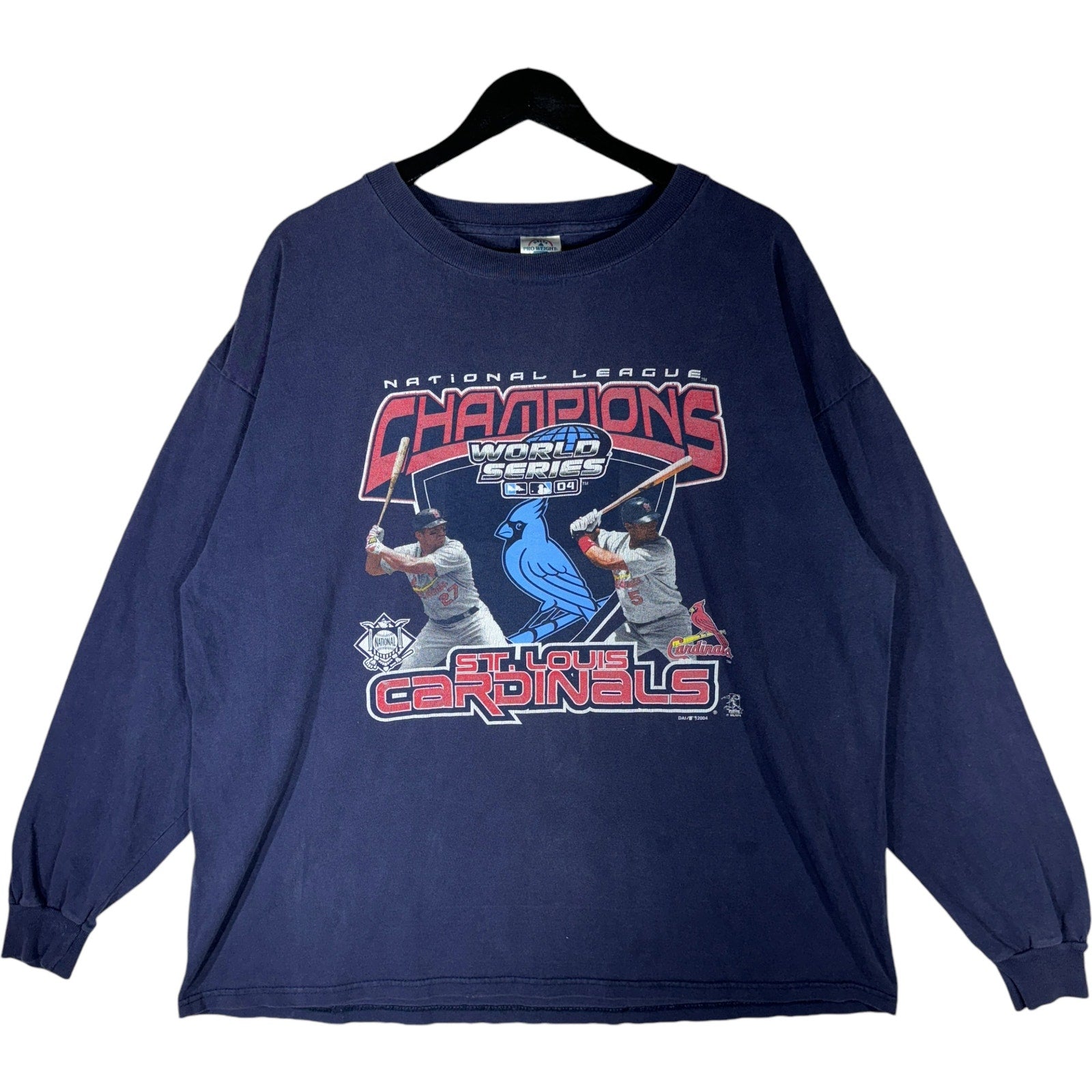 Vintage St. Louis Cardinals World Series 04' Long Sleeve