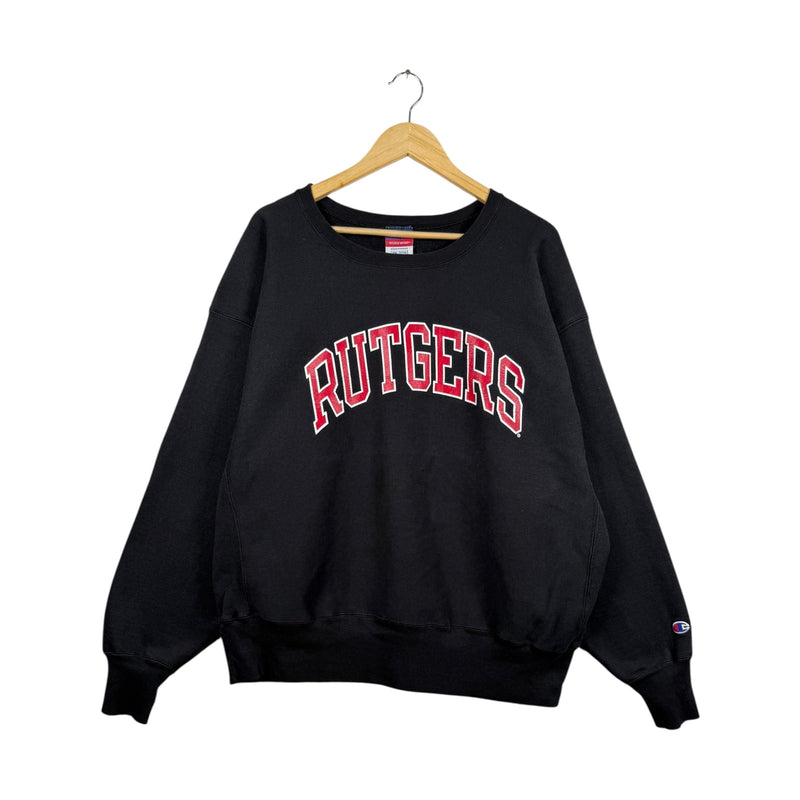 Vintage Champion Rutgers State New Jersey University Sweatshirt