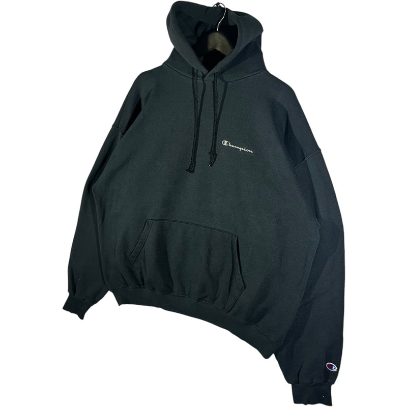 Vintage Champion Spellout Logo Hoodie