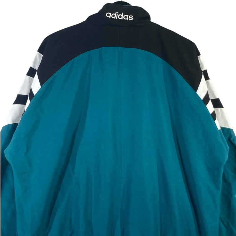 Vintage Adidas Chest Logo Print 3-Stripes Track Jacket