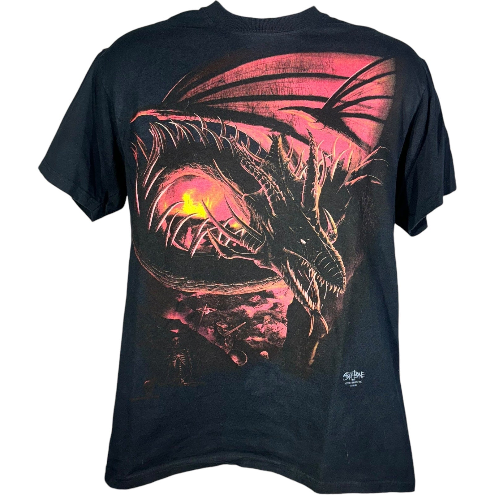 Vintage Skul Bone Dragon Tee