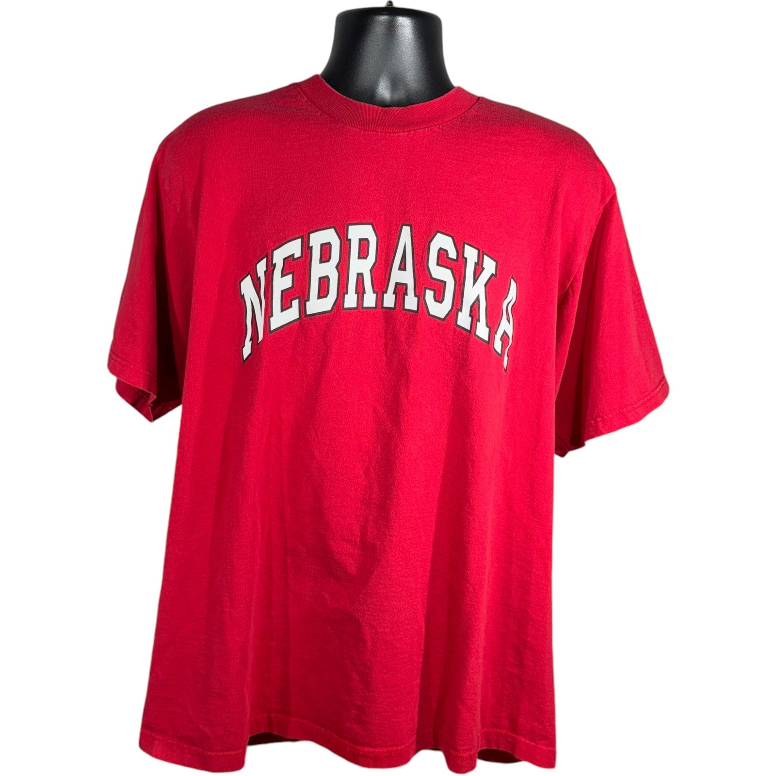 Vintage University of Nebraska Large Spellout Tee