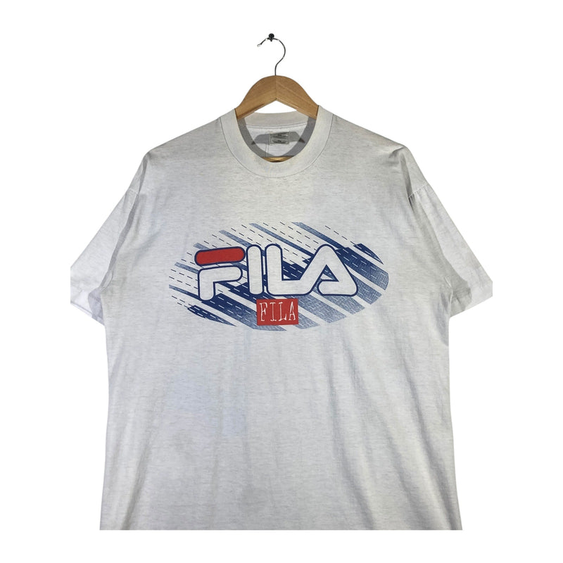 Vintage Fila Spellout Graphic Short Sleeve T-Shirt
