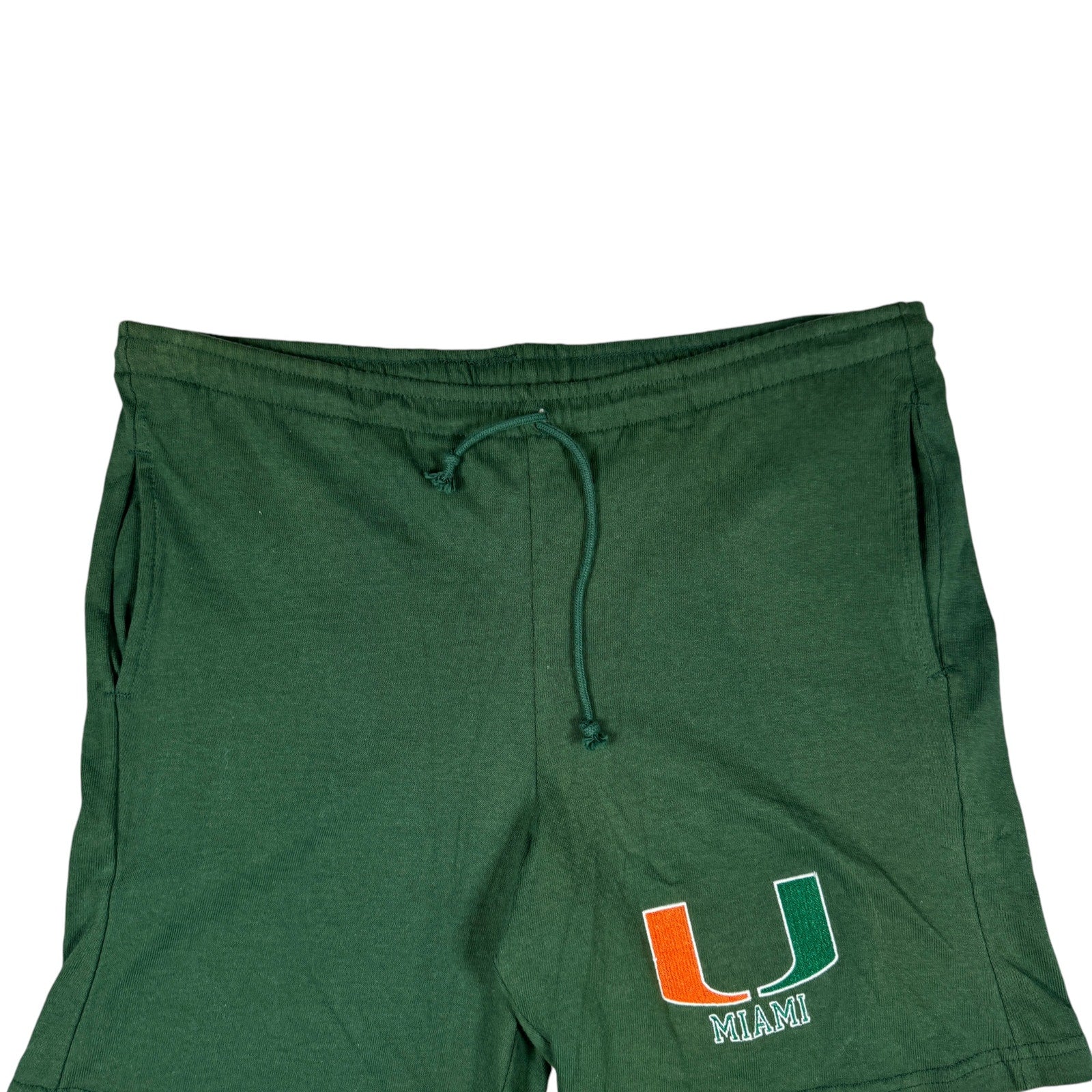 Vintage Champion University Of Miami Athletic Shorts