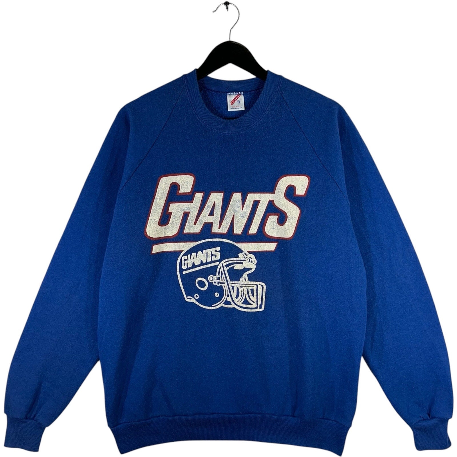 Vintage New York Giants NFL Spellout Crewneck 90s