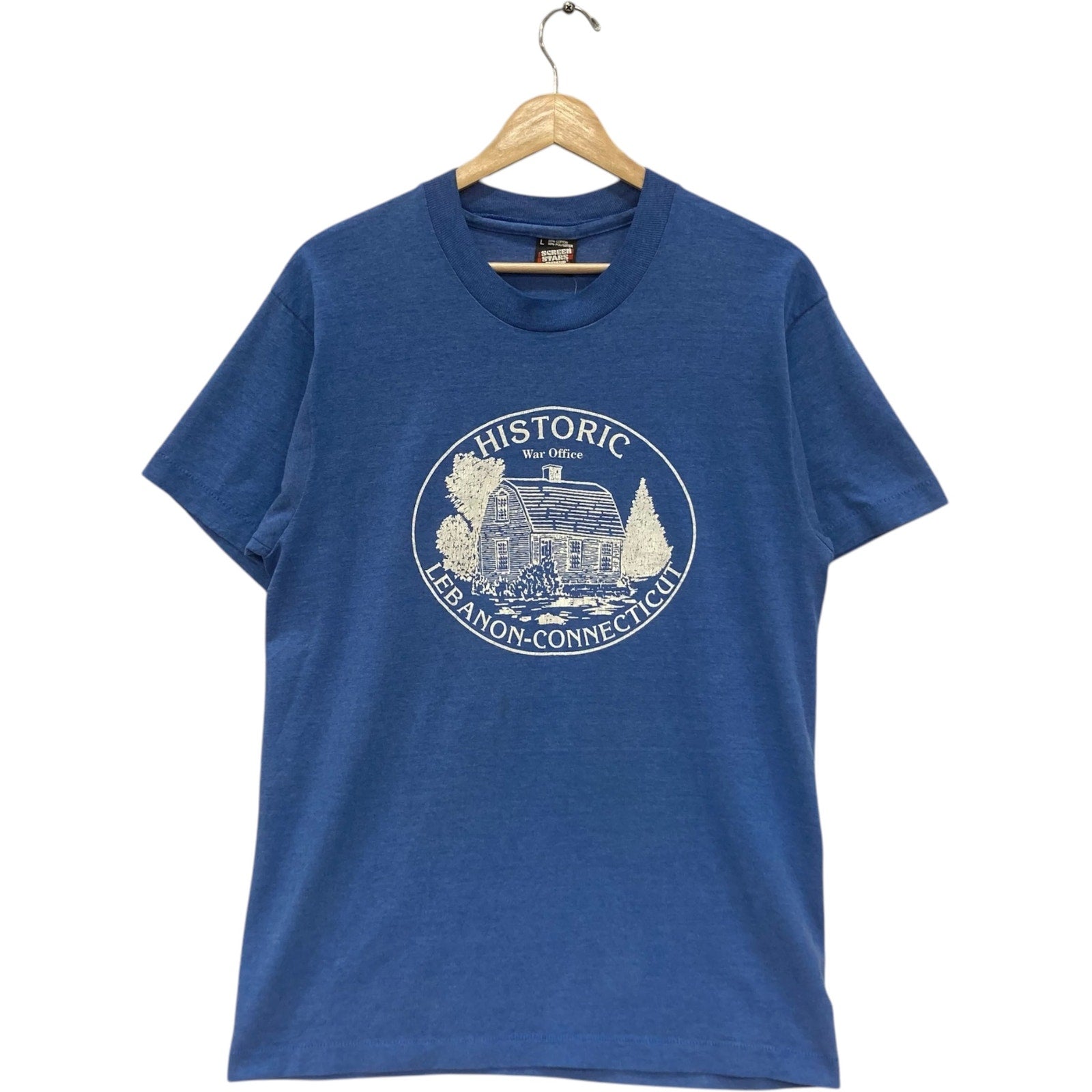 Vintage Historic Lebanon Connecticut War Office Tee