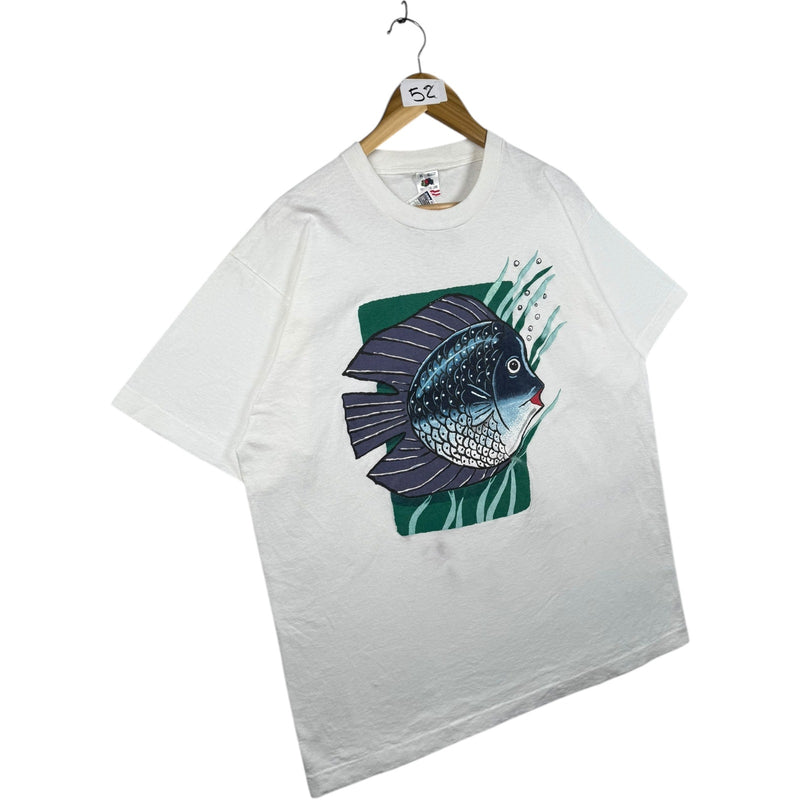 Vintage Fish Graphic T-Shirt