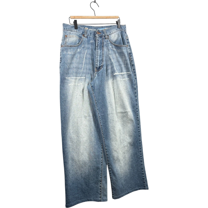 Vintage Azzure Wide Leg Denim Jeans 32x30