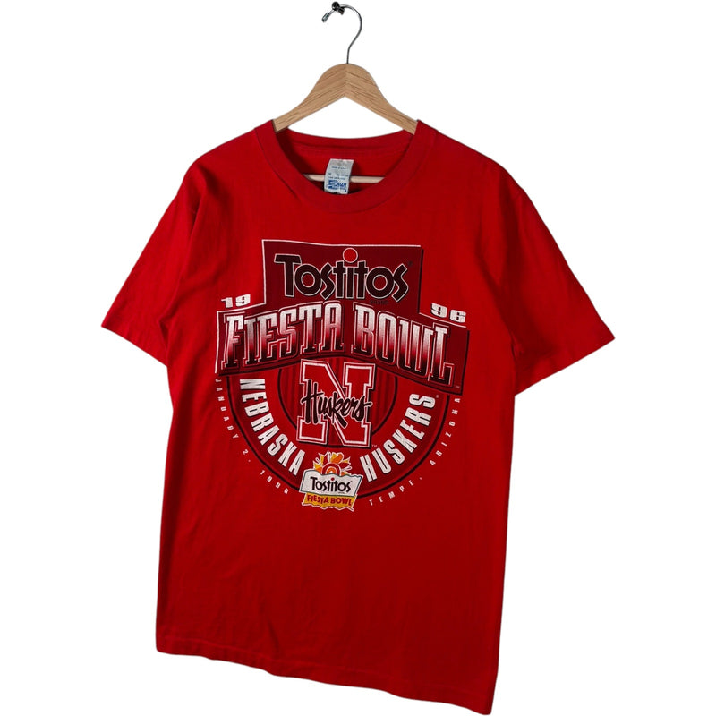 Vintage University Of Nebraska Tostitos Fiesta Bowl Tee 1996 M