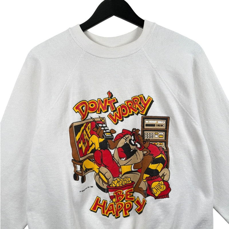 Vintage Looney Tunes Taz Graphic Crewneck
