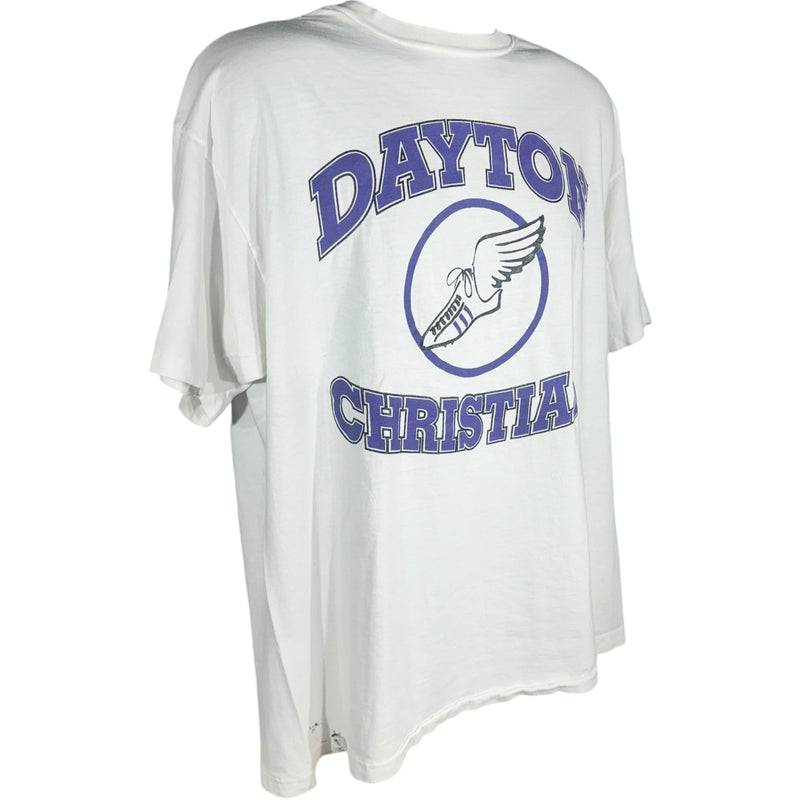 Vintage Dayton Christian Track Tee 80's