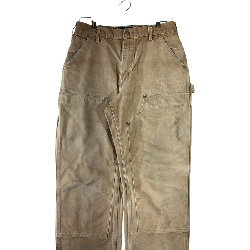 Vintage Carhartt Loose Fit Double Knee Pants 34x32