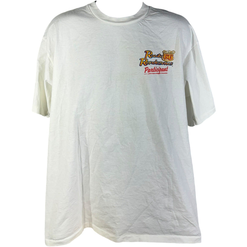 Vintage Route 66 Rendezvous Car Tee