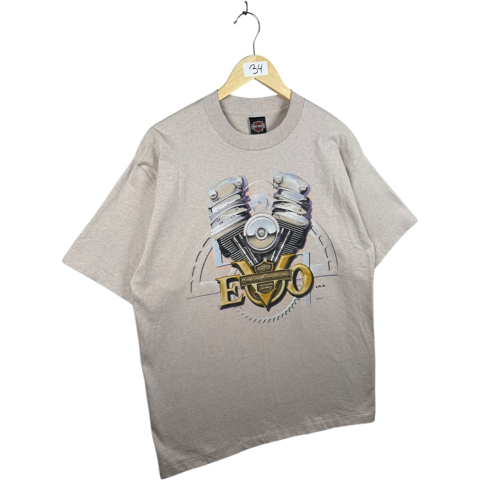 Vintage Harley Davidson EVO Cycle Center T-Shirt