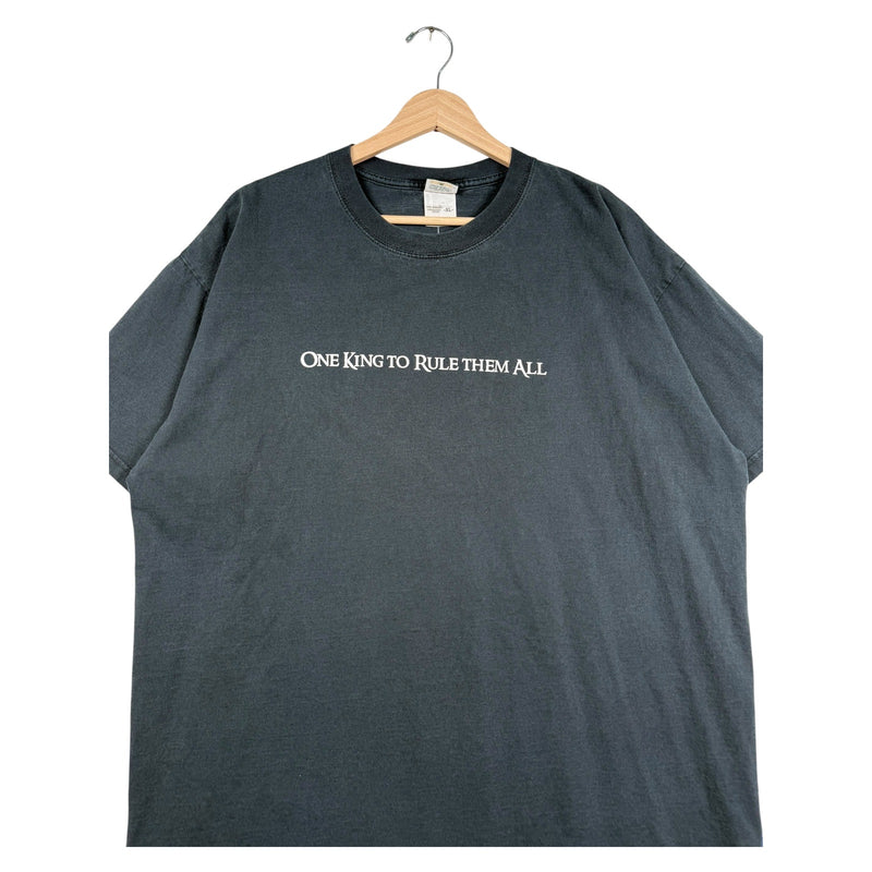 Vintage One King To Rule Them All Quote Short Sleeve T-Shirt