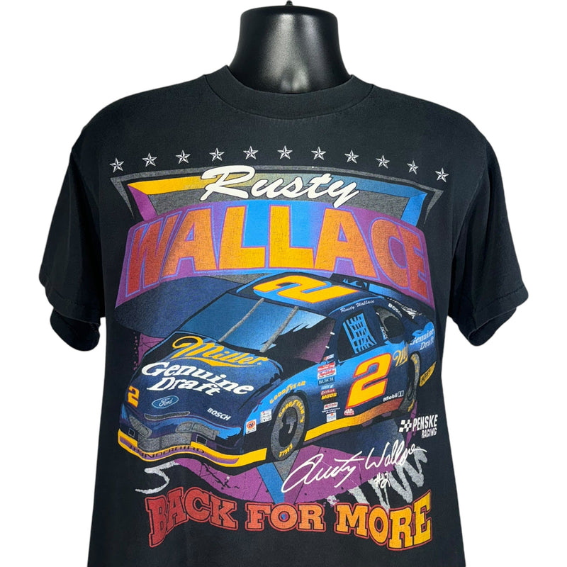 Vintage Rusty Wallace "Back For More" #2 NASCAR Tee