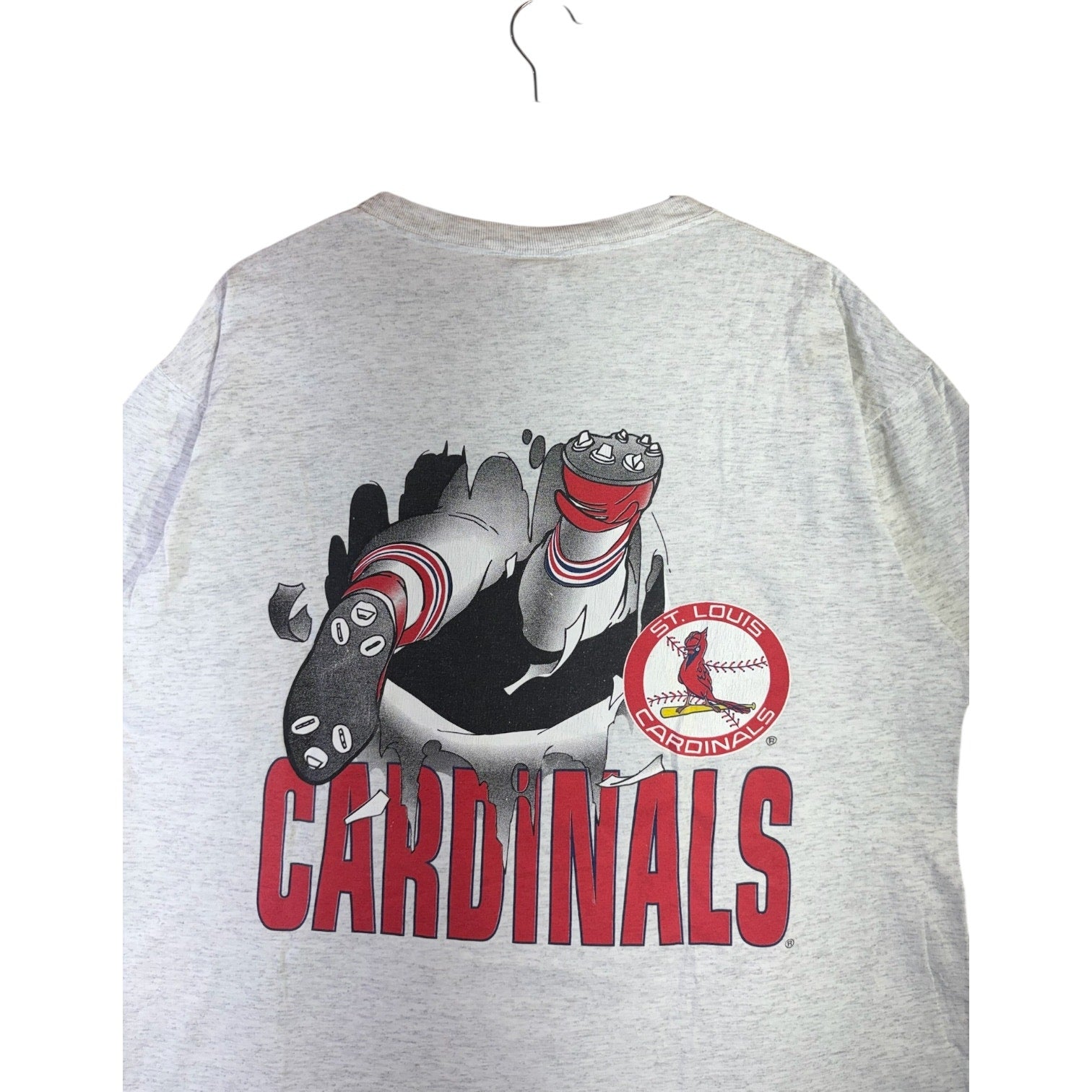 Vintage St. Louis Cardinals MLB Cartoon T-Shirt