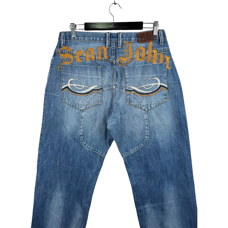 Vintage Sean John Wide Leg Denim Jeans