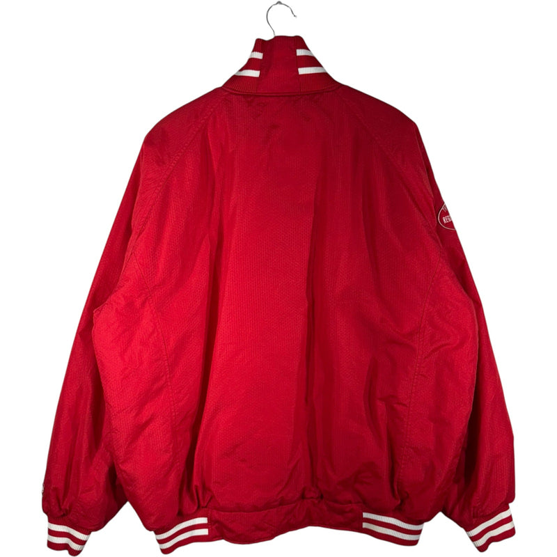 Vintage Ecko Unltd Patch Spellout Full Zip Bomber Jacket