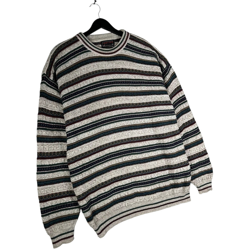 Vintage Jantzen Striped Patterned Knit Sweater