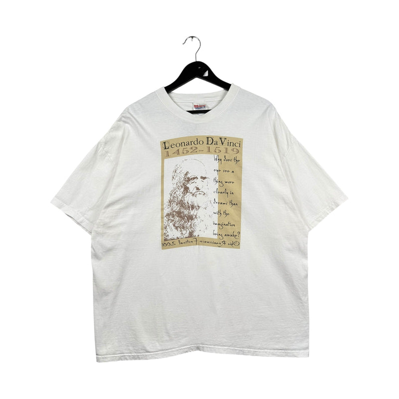 Vintage Leonardo Da Vinci 1452-1519 Short Sleeve T-Shirt