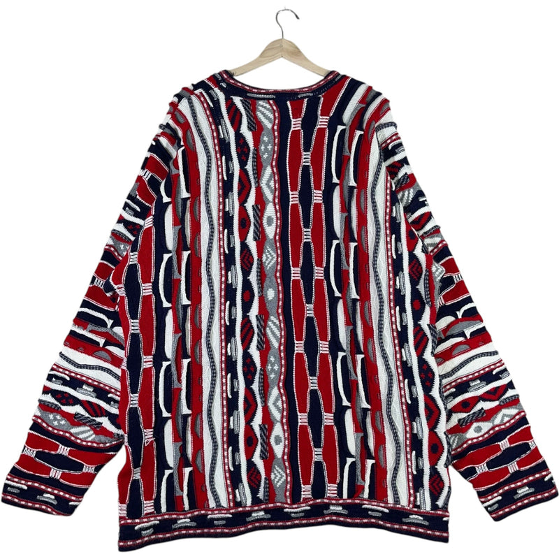 Vintage 3D Knit Sweater