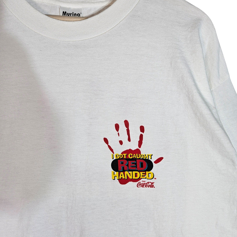 Vintage Coca-Cola "I Got Caught Red Handed" Long Sleeve