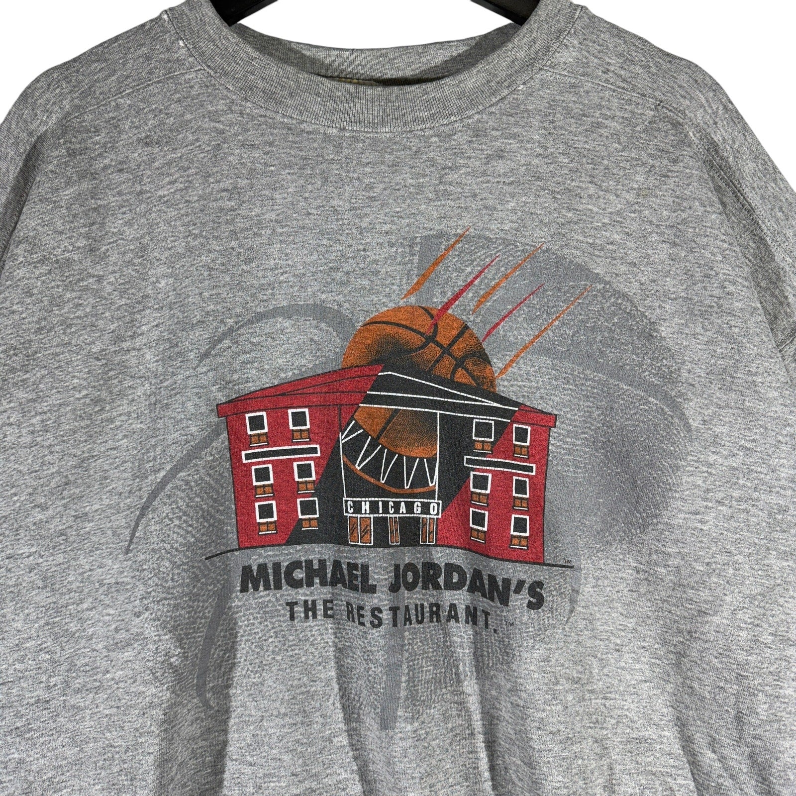 Vintage Nike Micheal Jordan's "The Restaurant" Crewneck