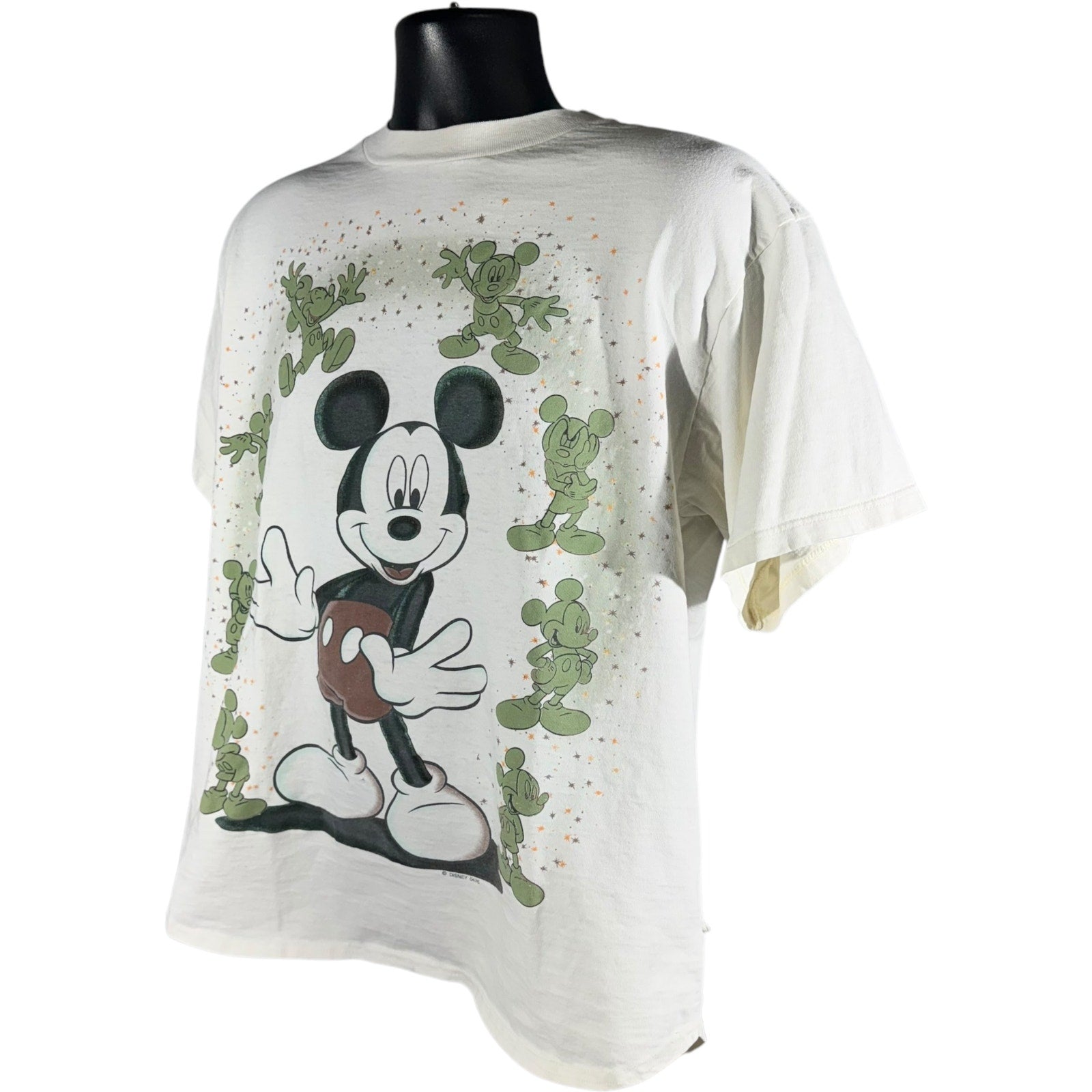 Vintage Disney Mickey Mouse Jumbo Print Tee 90s