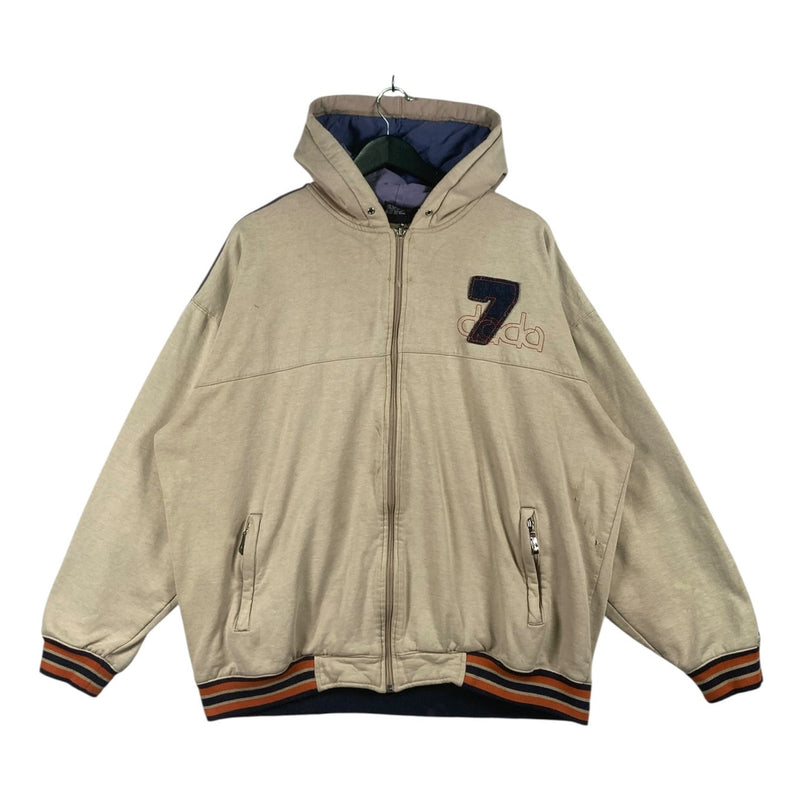 Vintage Dada Supreme 7 Stripes Full Zip Hoodie