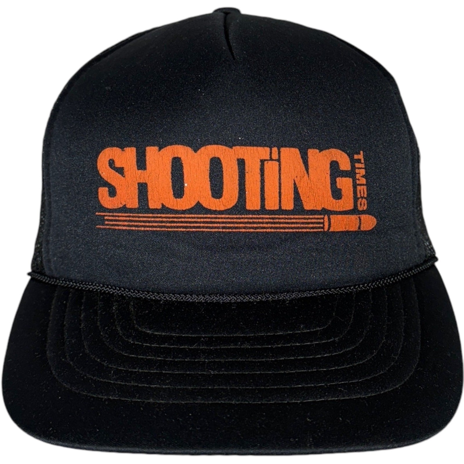 Vintage Shooting Times Trucker Snapback Hat