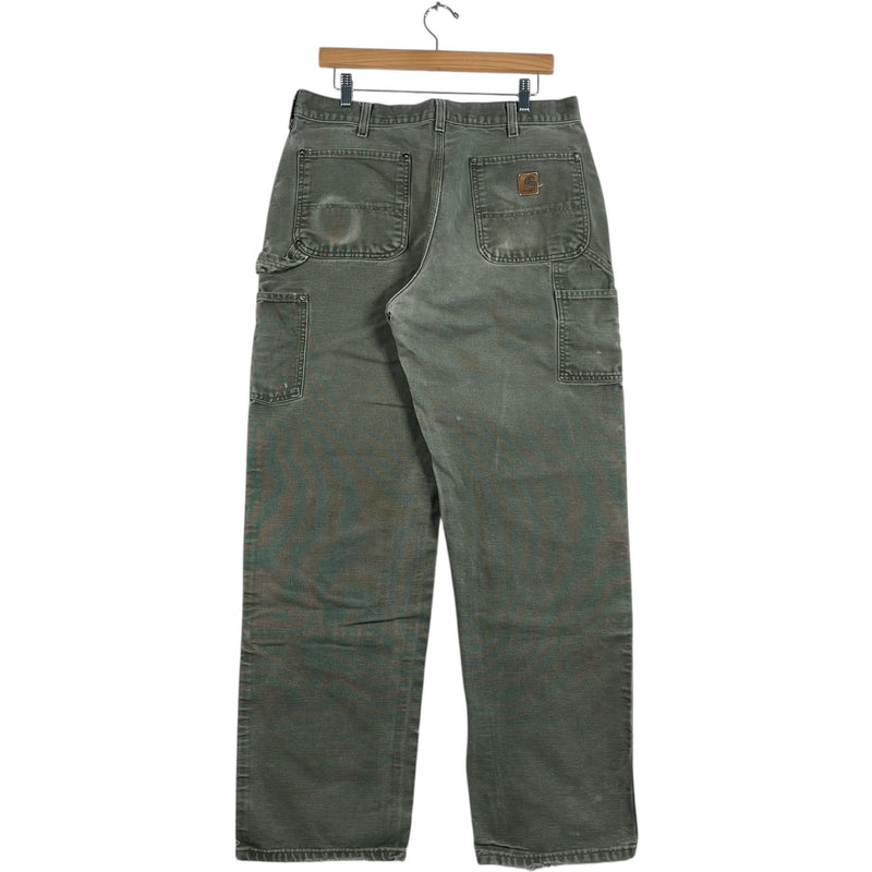 Vintage Carhartt Carpenter Double Knee Pants 34x30