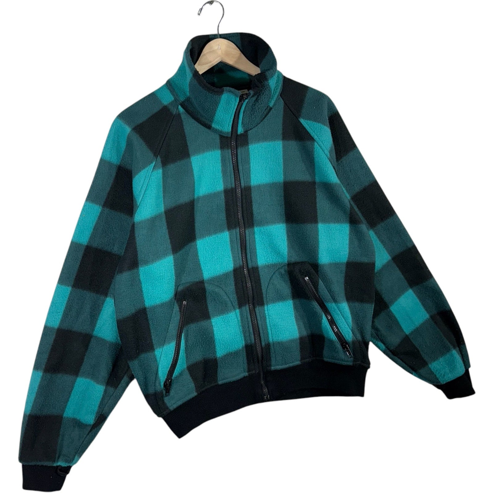 Vintage Columbia Bugaboo Plaid Full-Zip Fleece