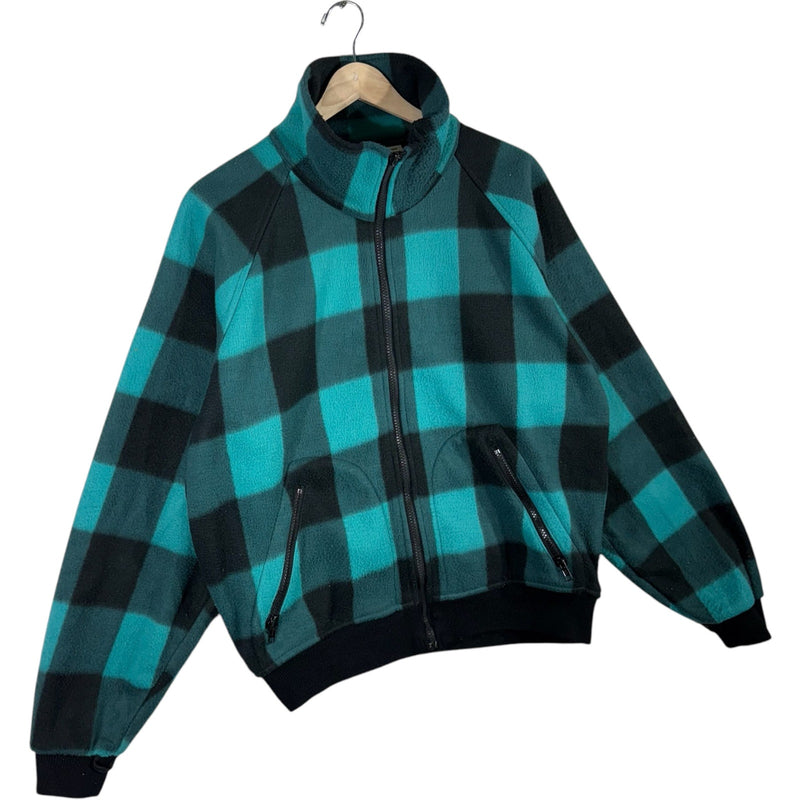 Vintage Columbia Bugaboo Plaid Full-Zip Fleece