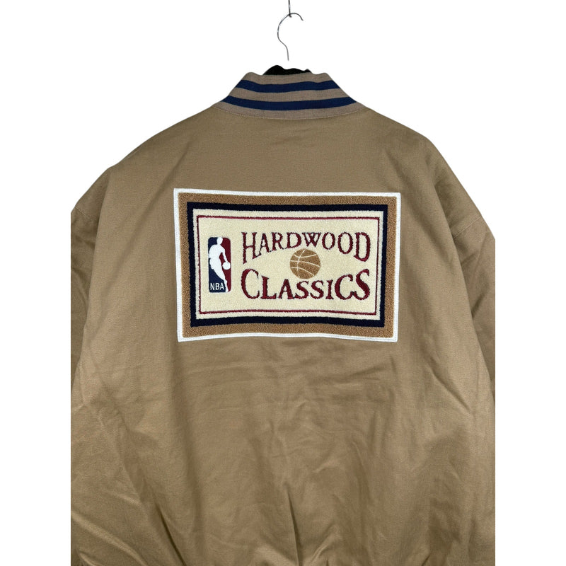 Vintage NBA Hardwood Classics Mitchell & Ness Patch Varsity Jacket