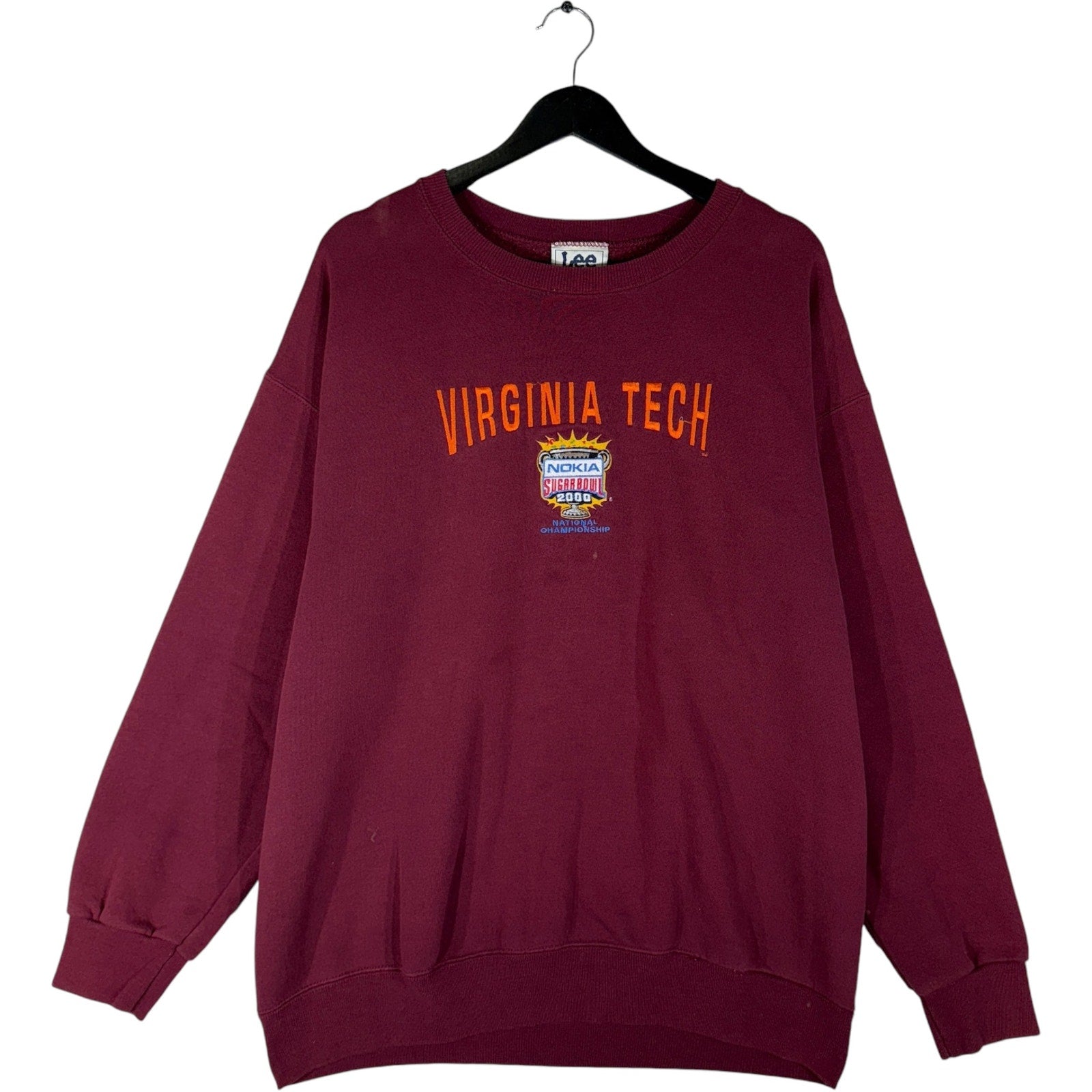 Vintage Virginia Tech Football Sugar Bowl Crewneck 2000