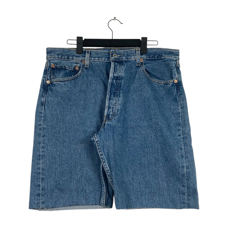 Vintage Levis 501 Denim Cut Off Shorts 34