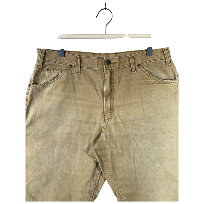 Vintage Dickies Washed Carpenter Work Shorts 36