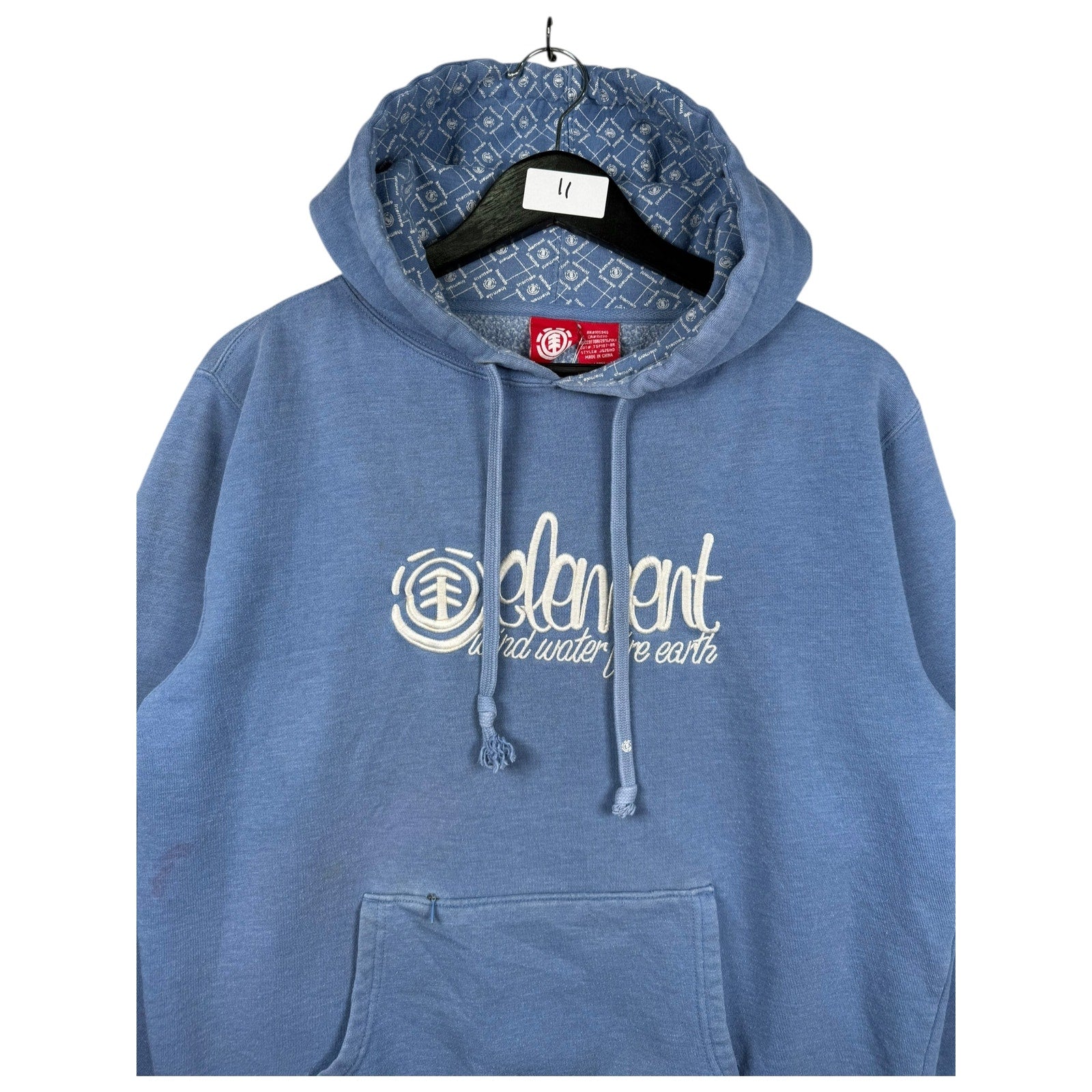 Vintage Element Wind Water Fire Earth Hoodie