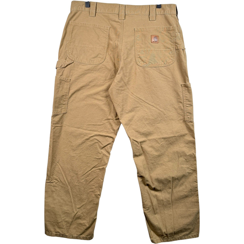 Vintage Carhartt Canvas Loose Work Cargo Pants 36