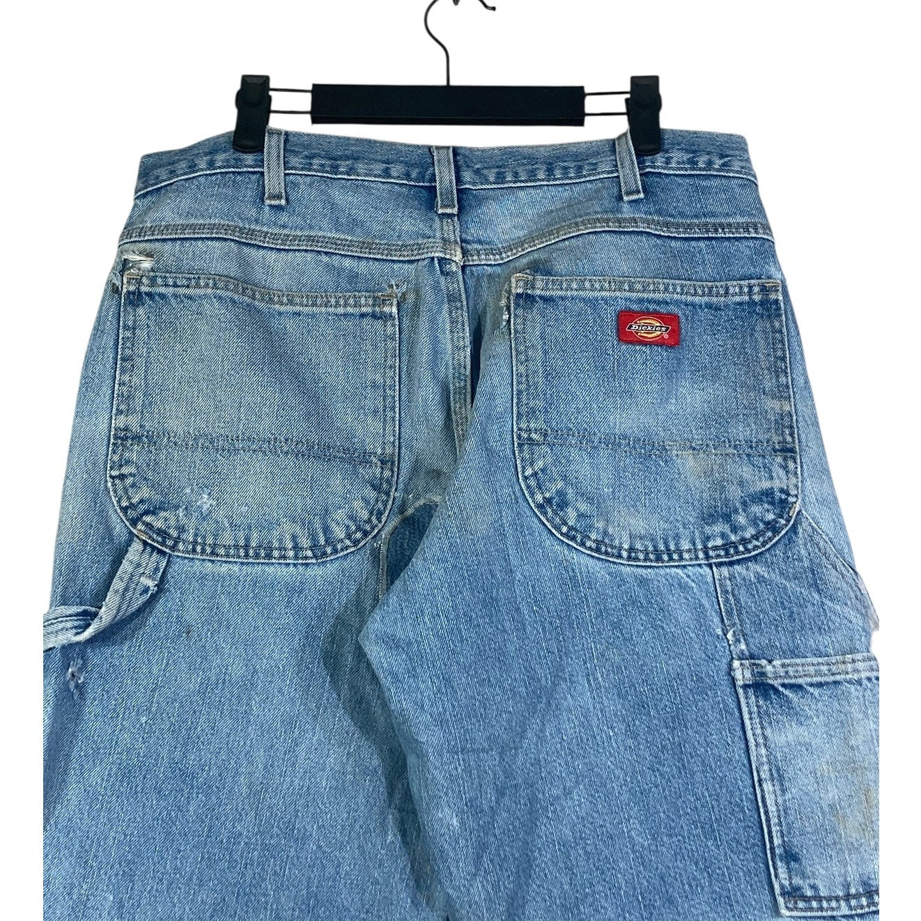 Vintage Dickies Patchwork Carpenter Denim Shorts 33