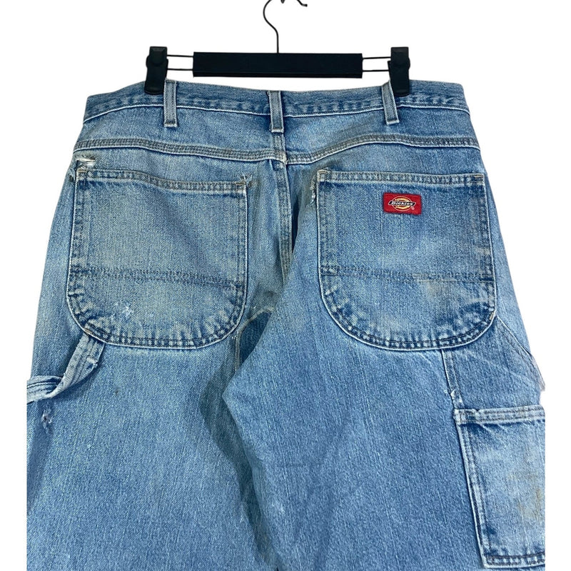 Vintage Dickies Patchwork Carpenter Denim Shorts 33
