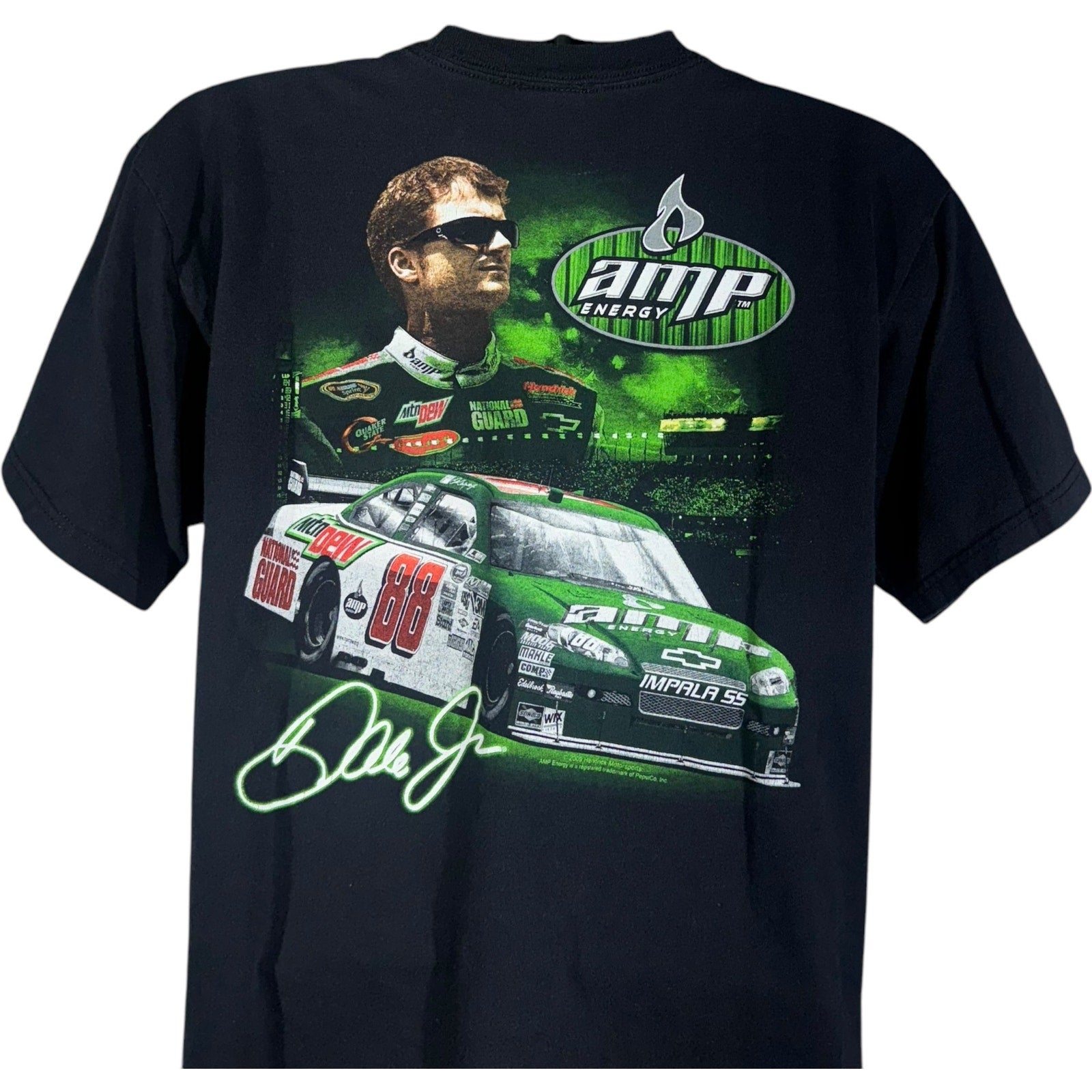 Vintage NASCAR Dale Earnhardt Jr. 88 Amp Energy Racing Tee