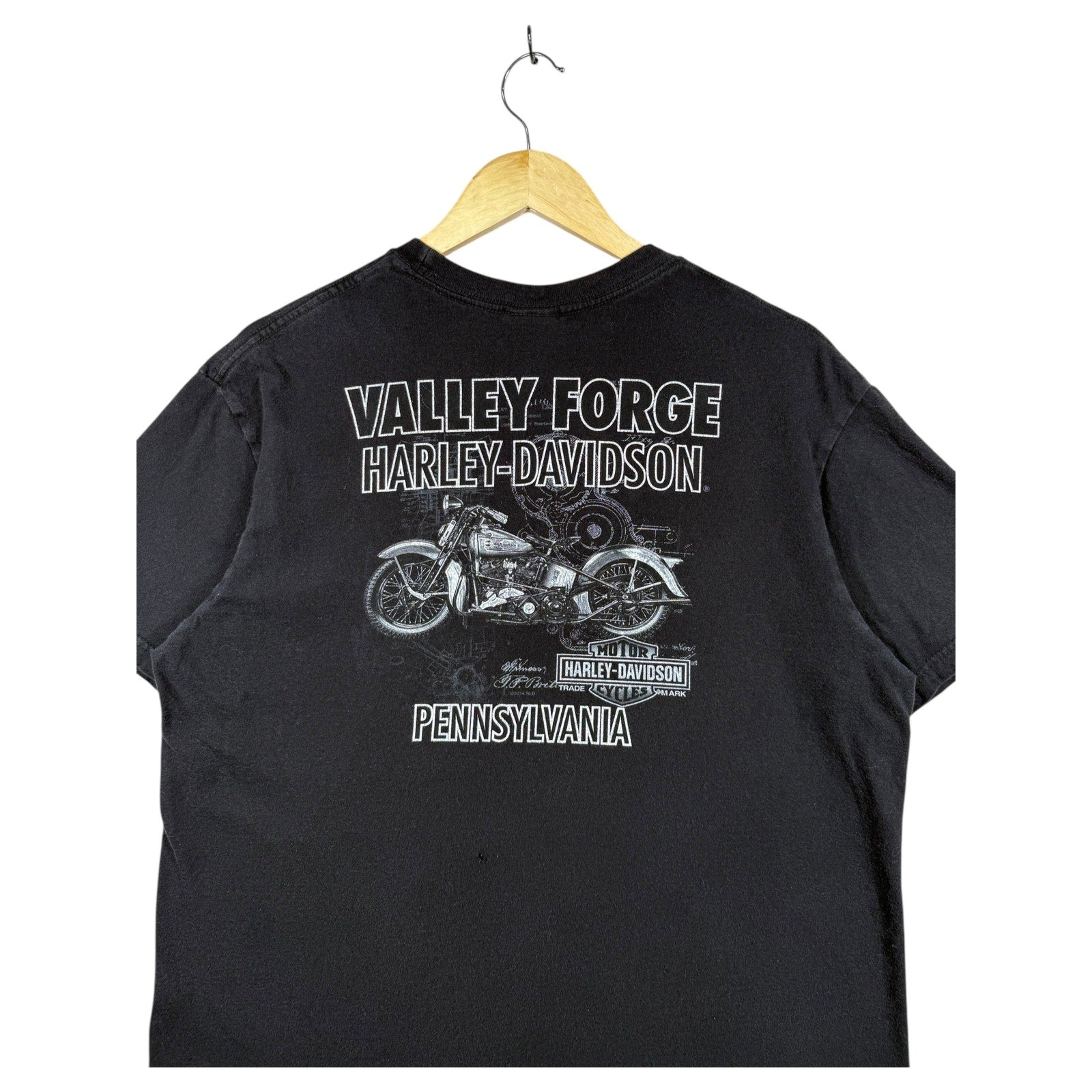 Vintage Harley Davidson Valley Forge Pennsylvania T-Shirt
