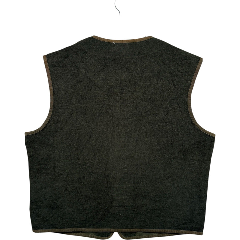 Vintage Burberry Button Up Vest
