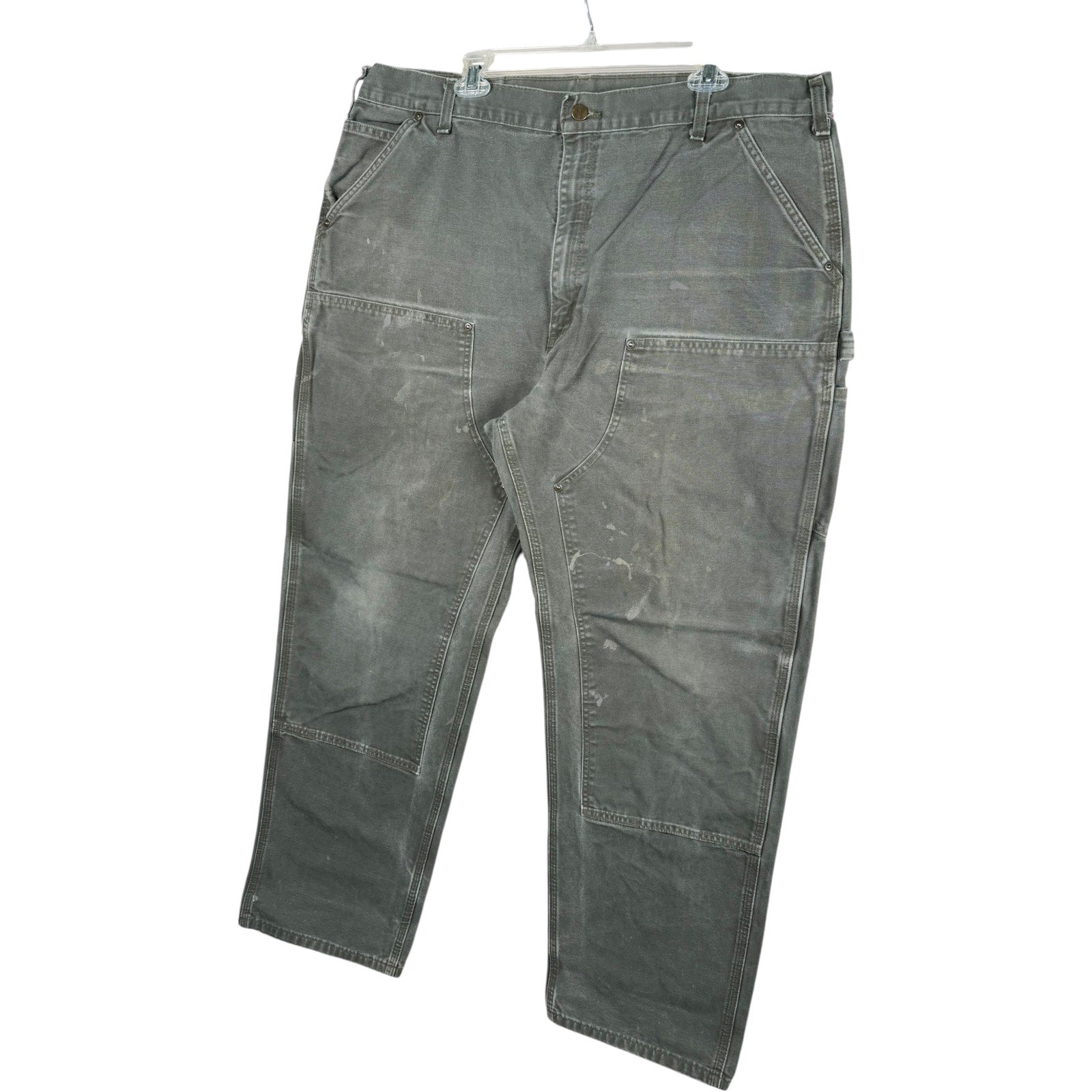 Vintage Carhartt Double Knee Carpenter Canvas Work Pants 42