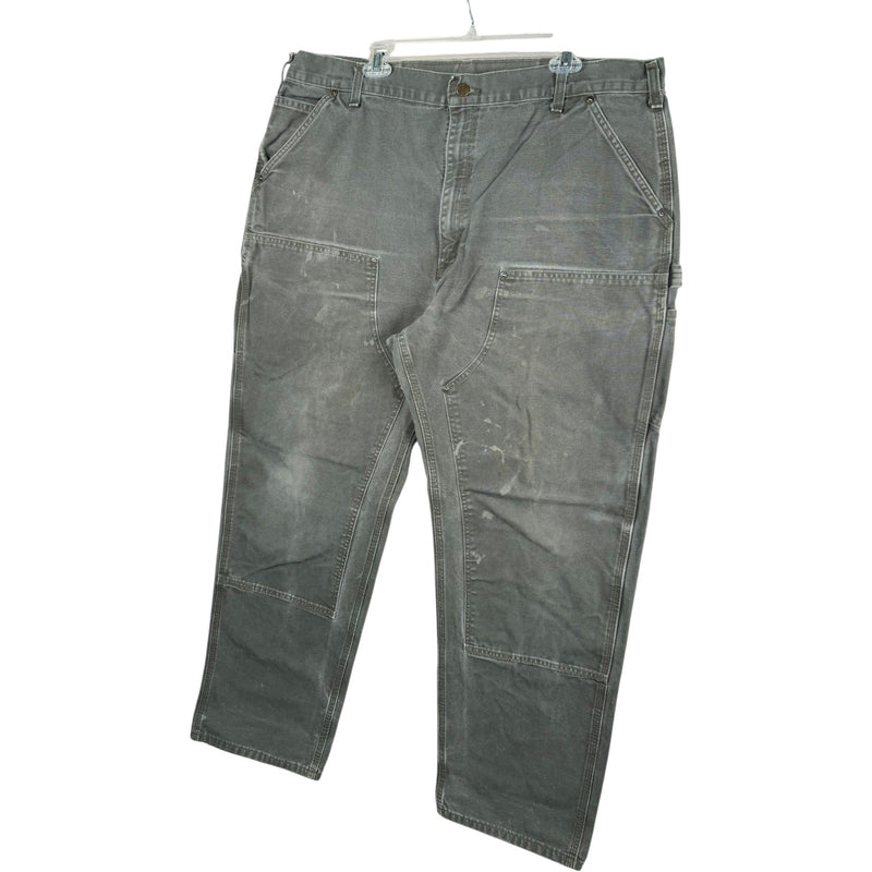 Vintage Carhartt Double Knee Carpenter Canvas Work Pants 42
